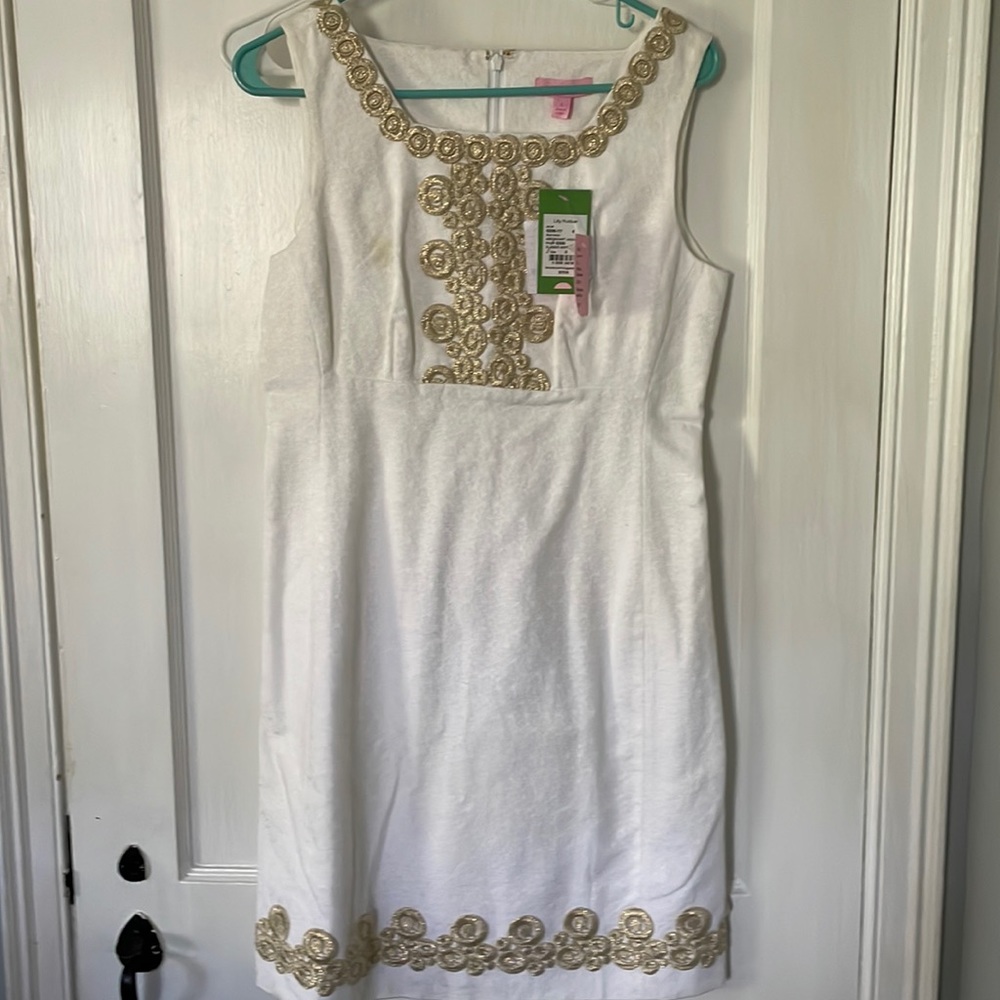 NWT Lilly Adelson Shift Jacquard Dress